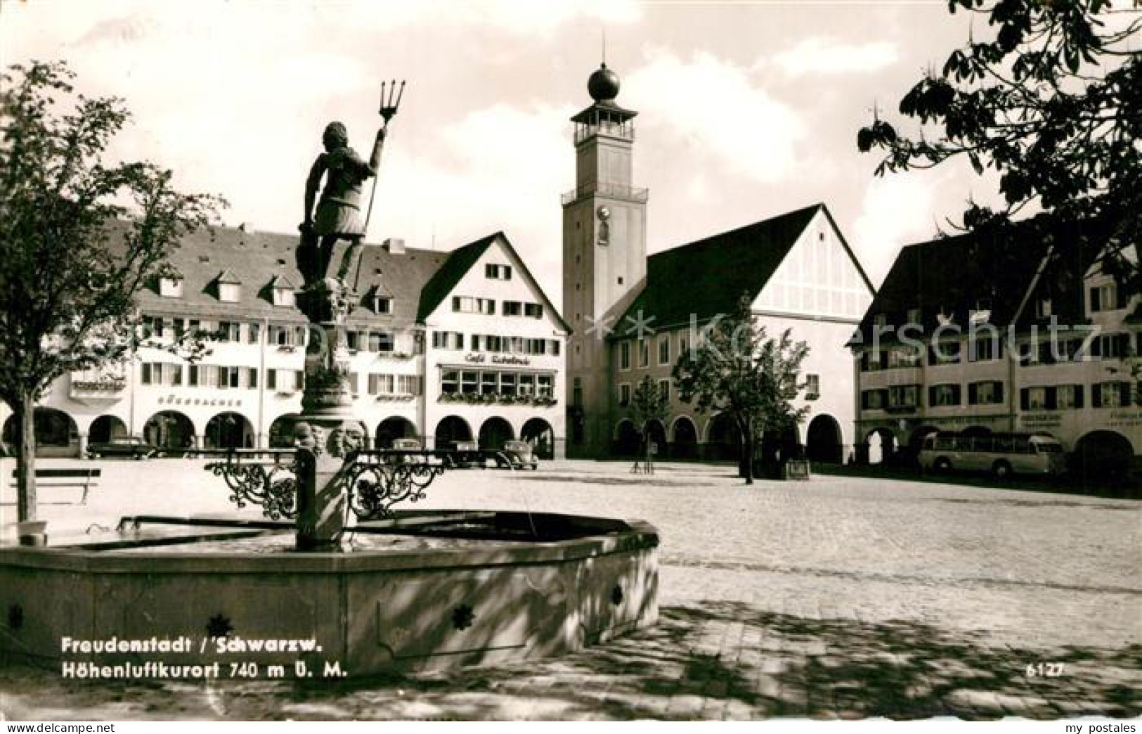 73216619 Freudenstadt Brunnen Rathaus Marktplatz Freudenstadt - Freudenstadt