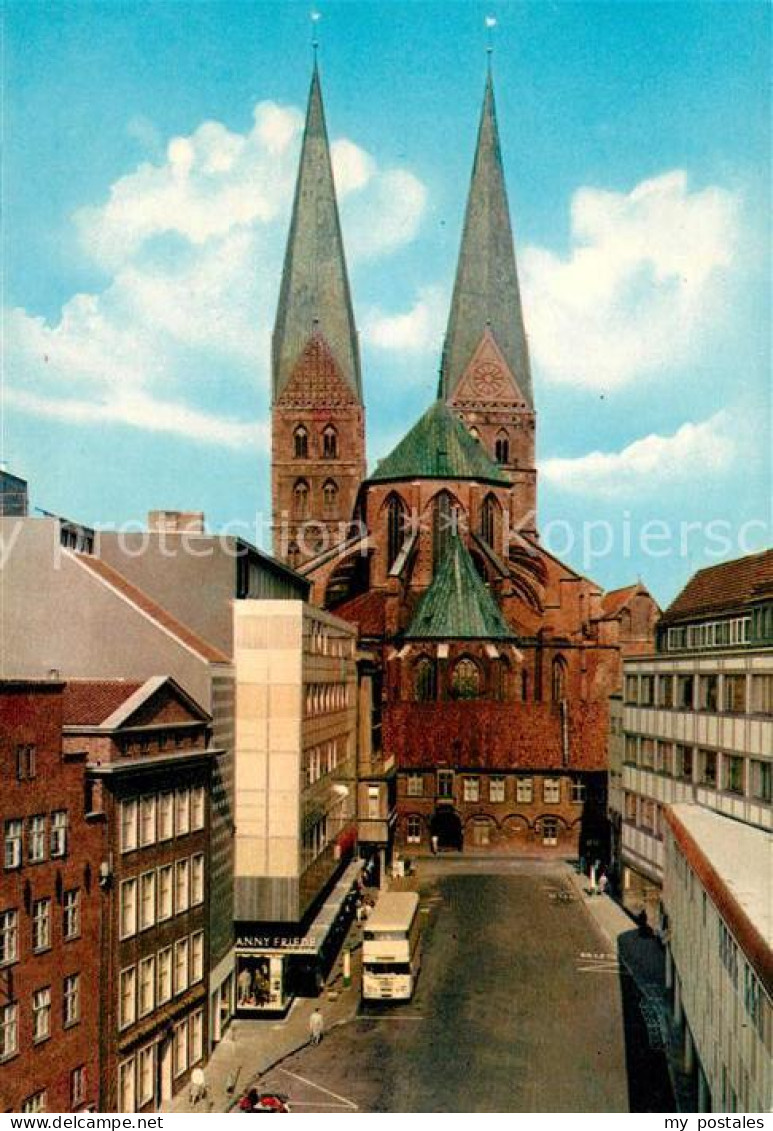 73216561 Luebeck Schrangenfreiheit Mit St Marien Kirche Luebeck - Lübeck