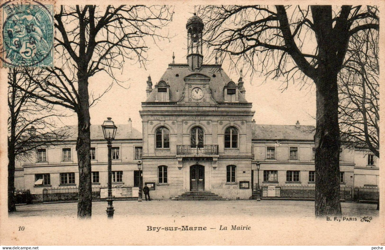 N°2356 W -cpa Bry Sur Marne -la Mairie- - Bry Sur Marne