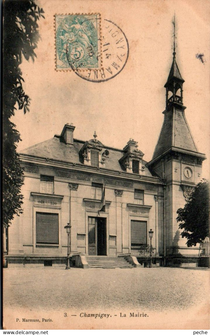 N°2357 W -cpa Champigny -la Mairie- - Champigny Sur Marne