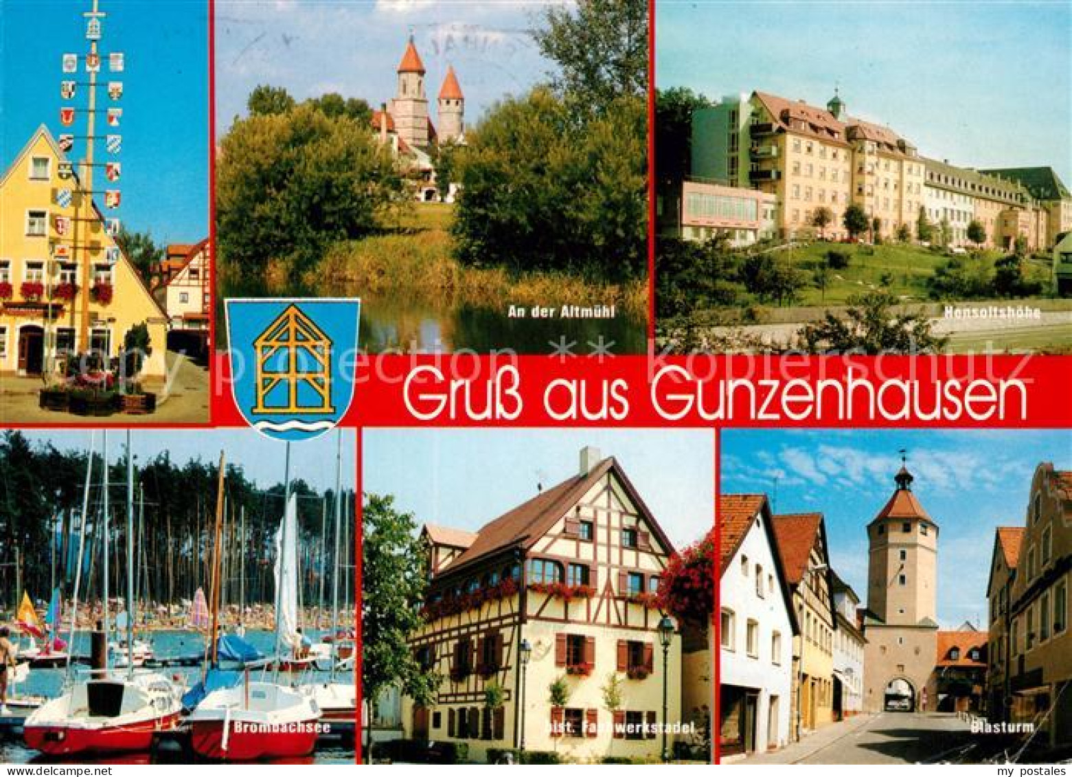 73216130 Gunzenhausen Altmuehlsee Maibaum Partie An Der Altmuehl Hensoltshoehe B - Gunzenhausen