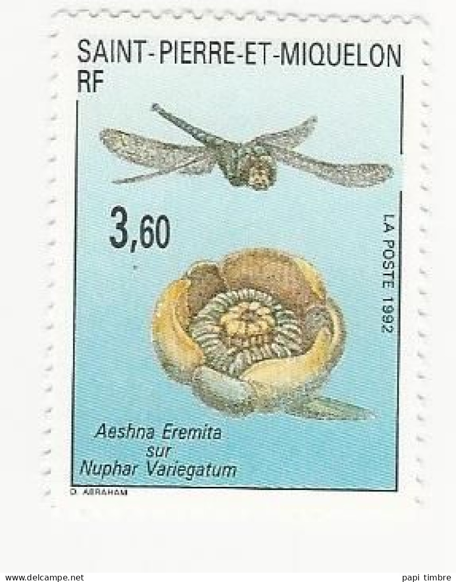 SPM-1992-Faune Et Flore  - N° 560 ** - Unused Stamps