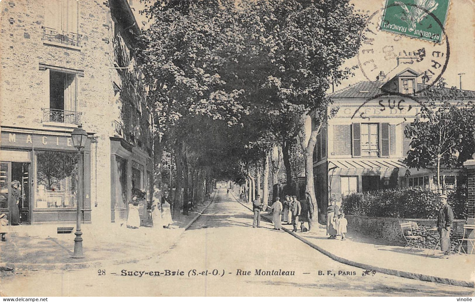 P-24-Mi-Is-1342 : SUCY-EN-BRIE. RUE MONTALEAU - Sucy En Brie