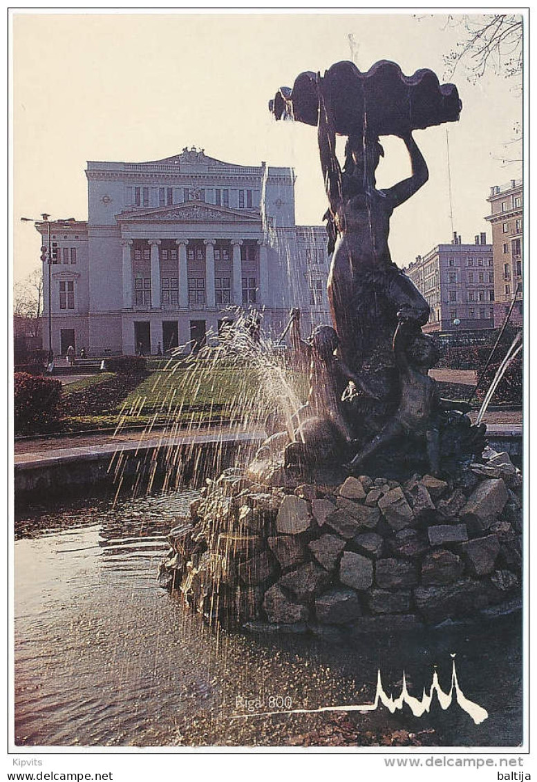 Post Office Meter Postcard Abroad / Pitney Bowes - 7 May 1994 Riga-12 - Lettland