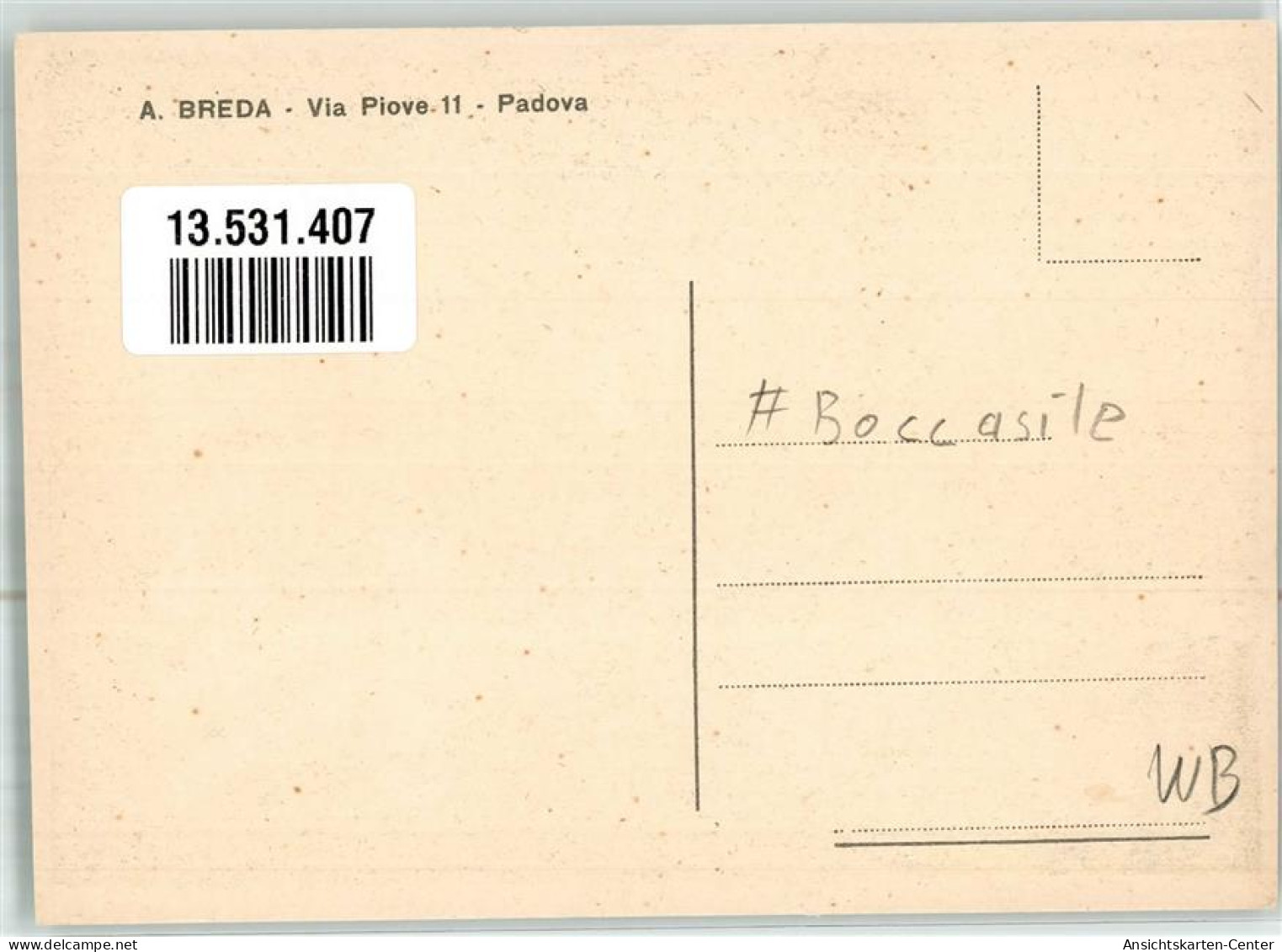13531407 - Caffe Breda  Sign. Gino Boccasile - Autres & Non Classés