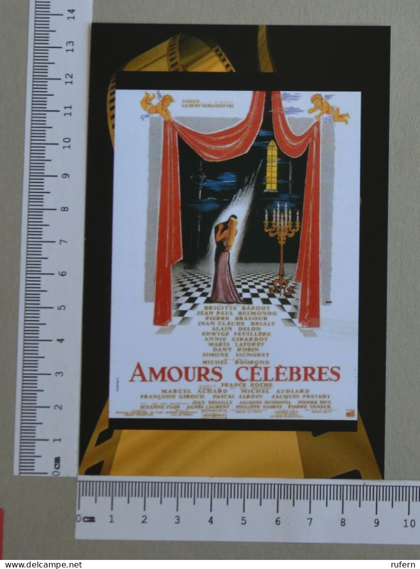 POSTCARD  - CARTAZ DE FILME - LE MONDE DU CINEMÁ - 2 SCANS  - (Nº59078) - Affiches Sur Carte