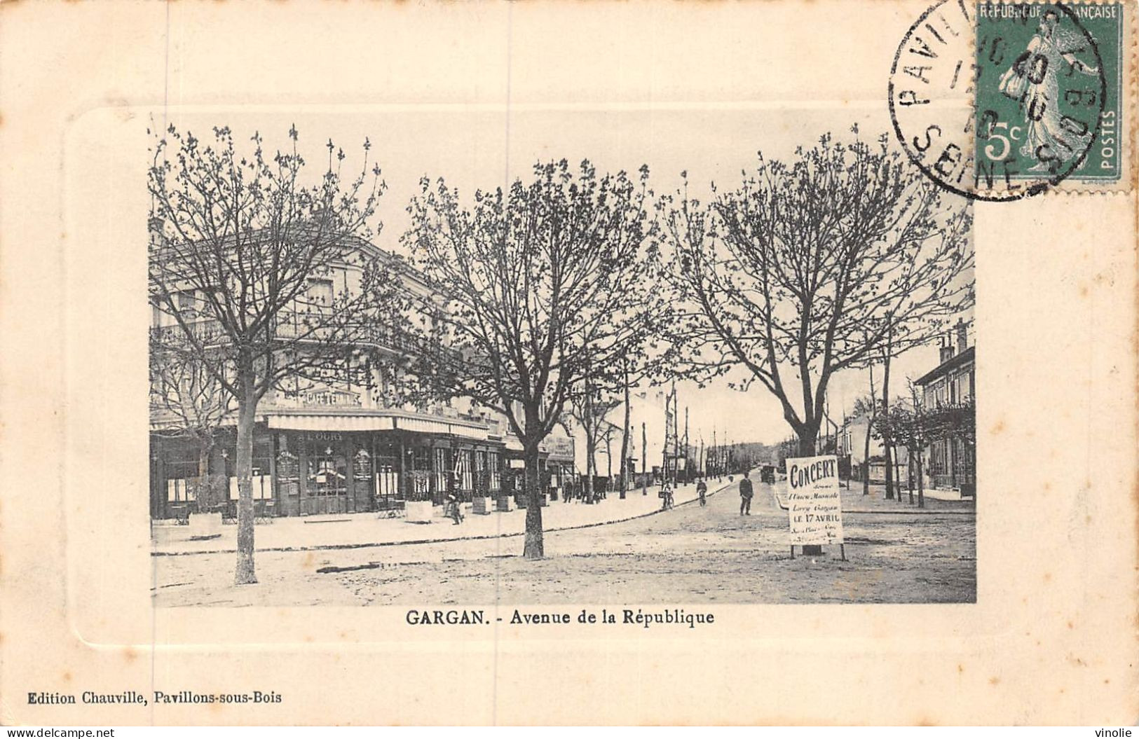 P-24-Mi-Is-1346 : GARGAN. AVENUE DE LA REPUBLIQUE - Livry Gargan