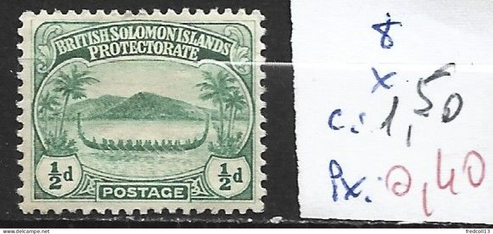SALOMON 78 * Côte 1.50 € - Salomonen (...-1978)