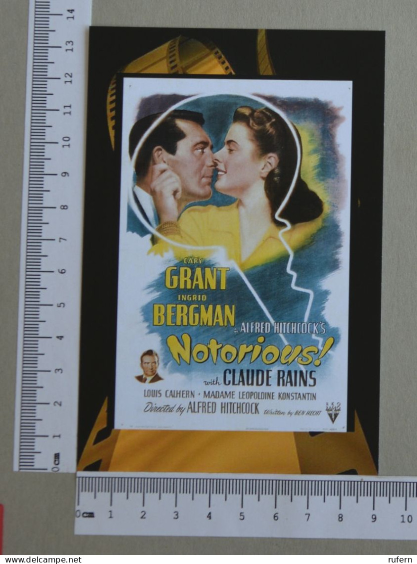 POSTCARD  - CARTAZ DE FILME - LE MONDE DU CINEMÁ - 2 SCANS  - (Nº59085) - Plakate Auf Karten