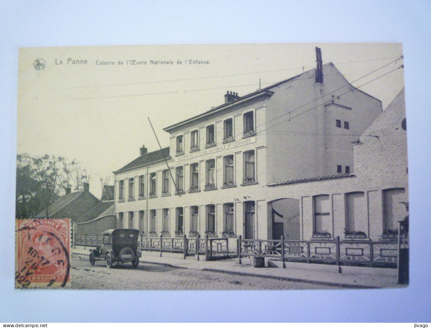 2024 - 1785  LA PANNE  :  Colonie De L'Oeuvre Nationale De L'Enfance   1922  XXX - De Panne