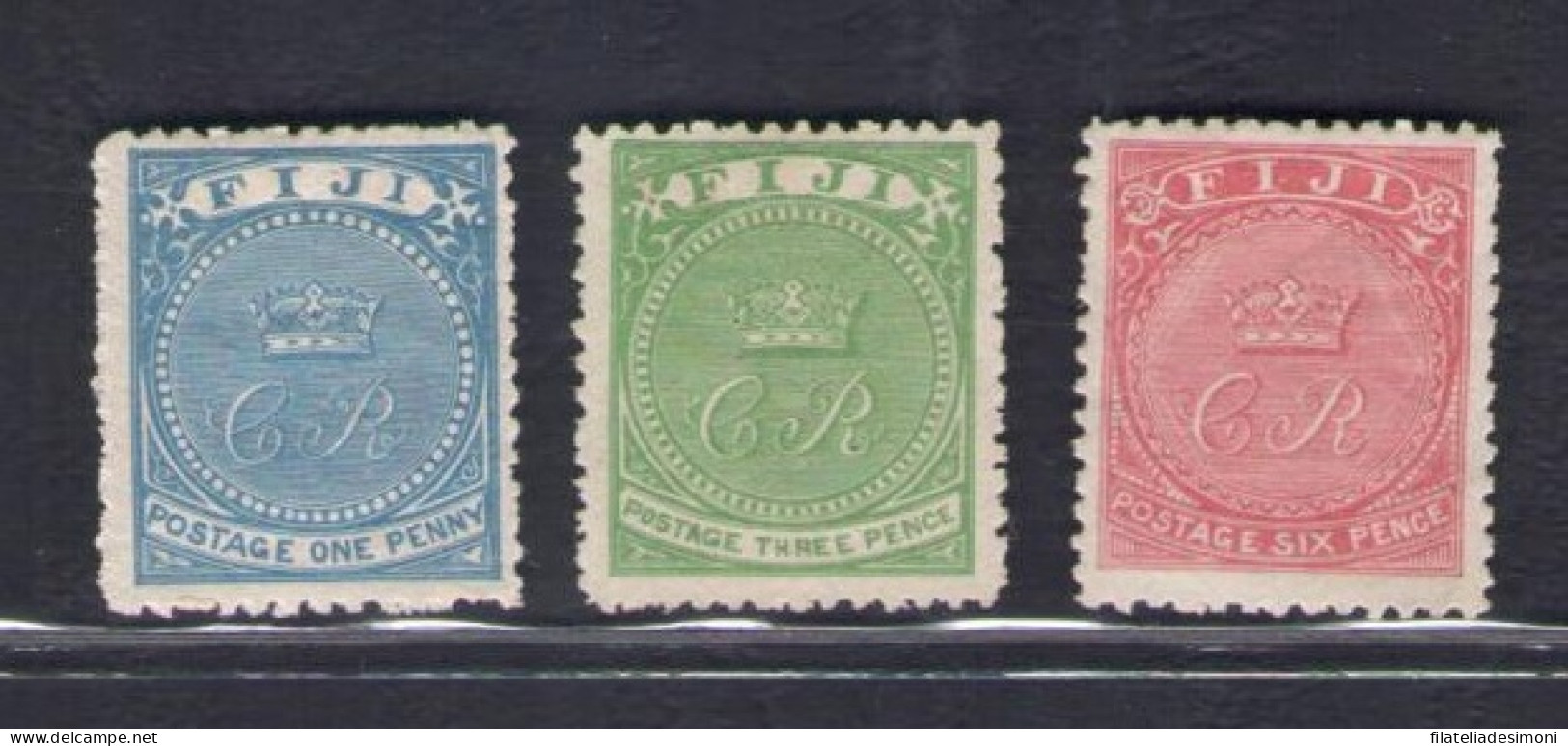 1871 FIJI, Stanley Gibbons N. 10/12 - MH* - Other & Unclassified