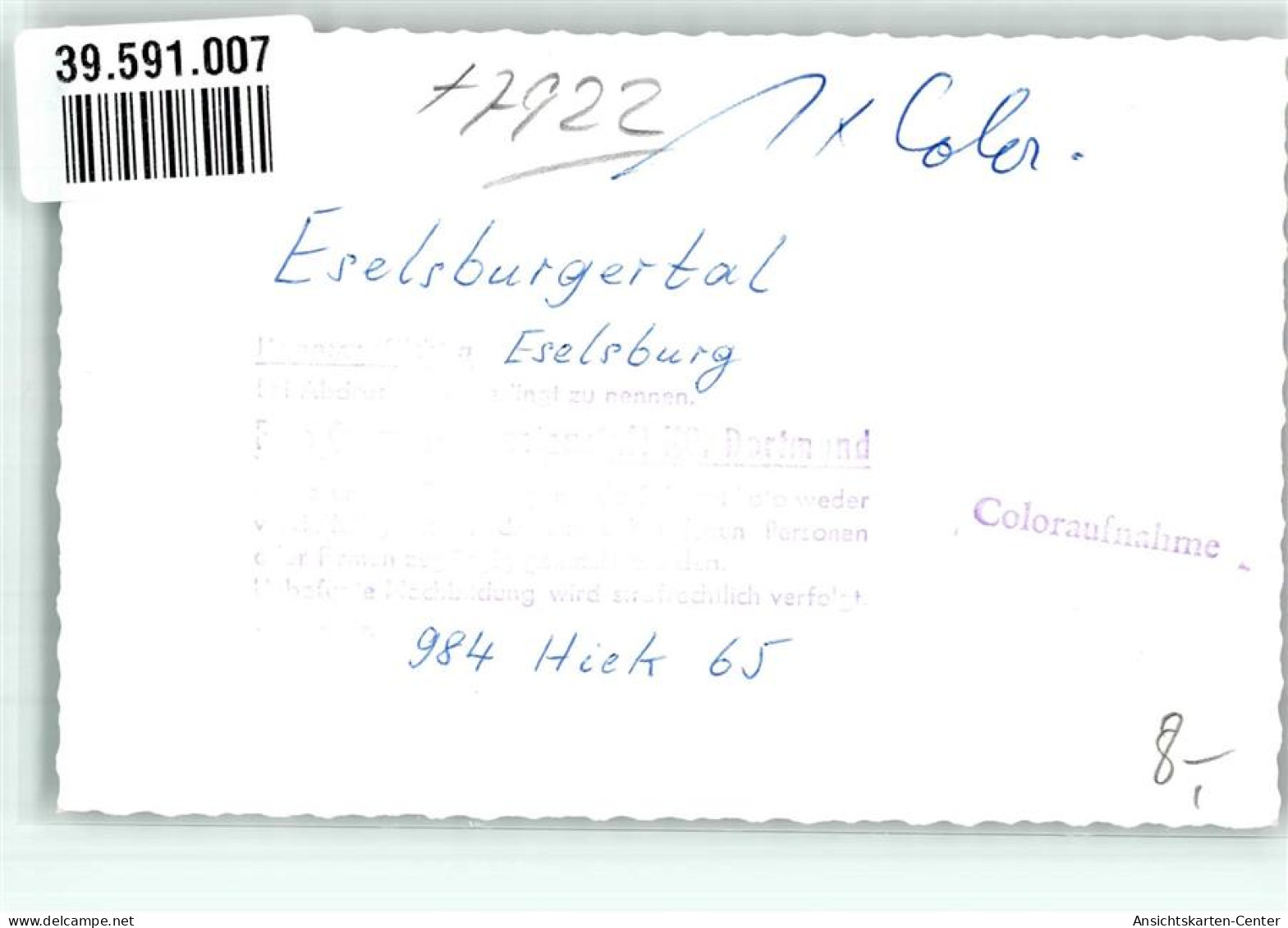39591007 - Eselsburg - Heidenheim