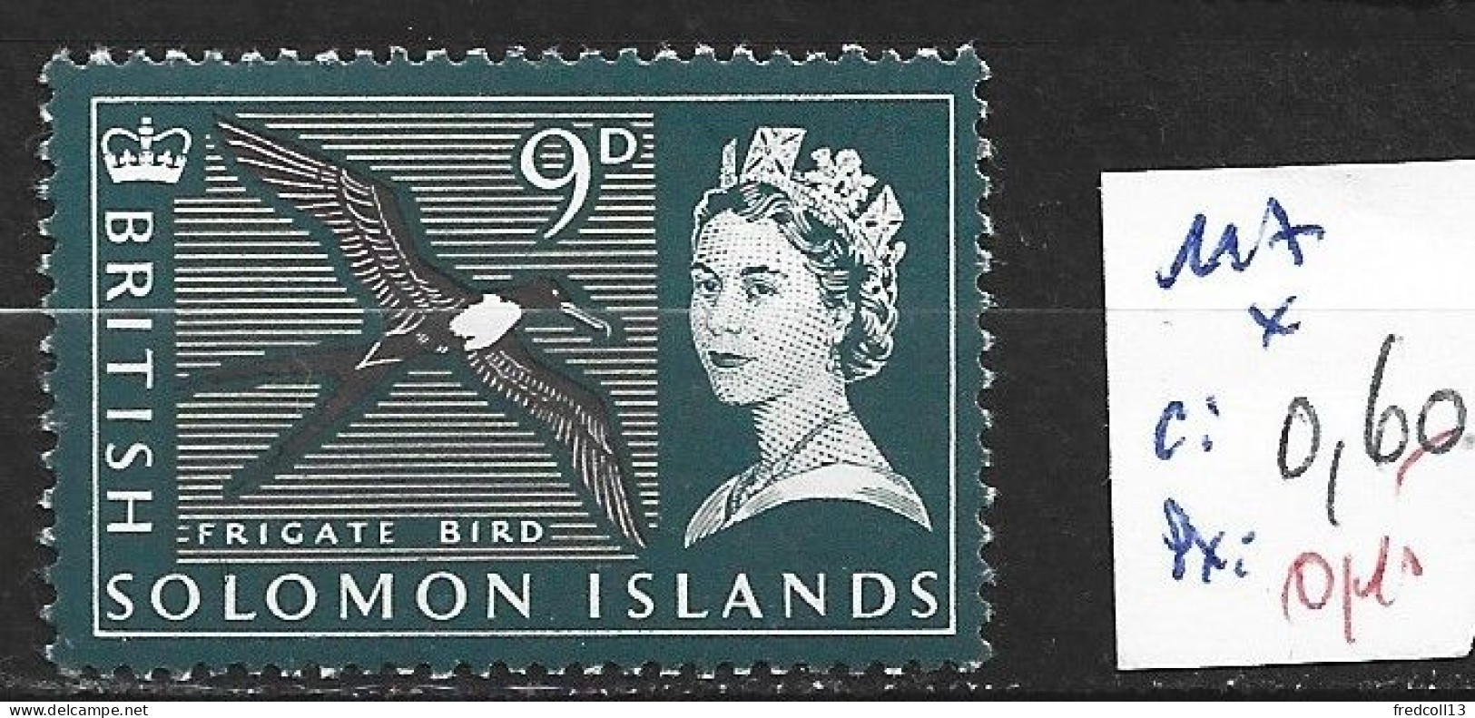 SALOMON 117 * Côte 0.60 € - British Solomon Islands (...-1978)