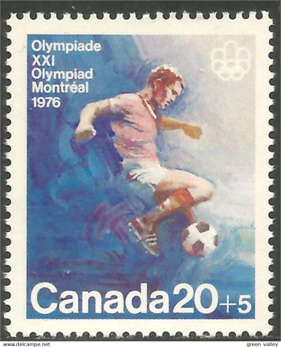 Canada 15c+5c Football Soccer Jeux Montreal 1976 Olympic Games MNH ** Neuf SC (CB-12e) - Other & Unclassified