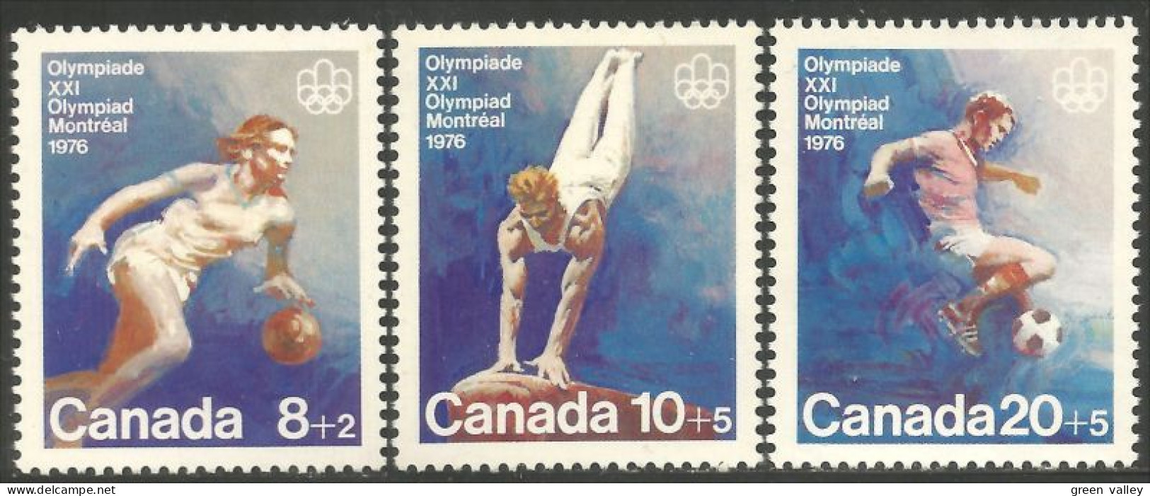 Canada Jeux Olympiques Montreal 1976 Olympic Games MNH ** Neuf SC (CB-10-12c) - Ete 1976: Montréal