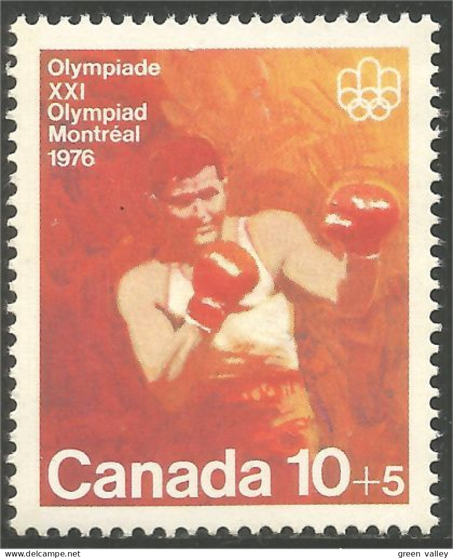 Canada 10c+5c Boxe Boxing Boxen Montreal 1976 Olympic Games MNH ** Neuf SC (CB-08c) - Sommer 1976: Montreal