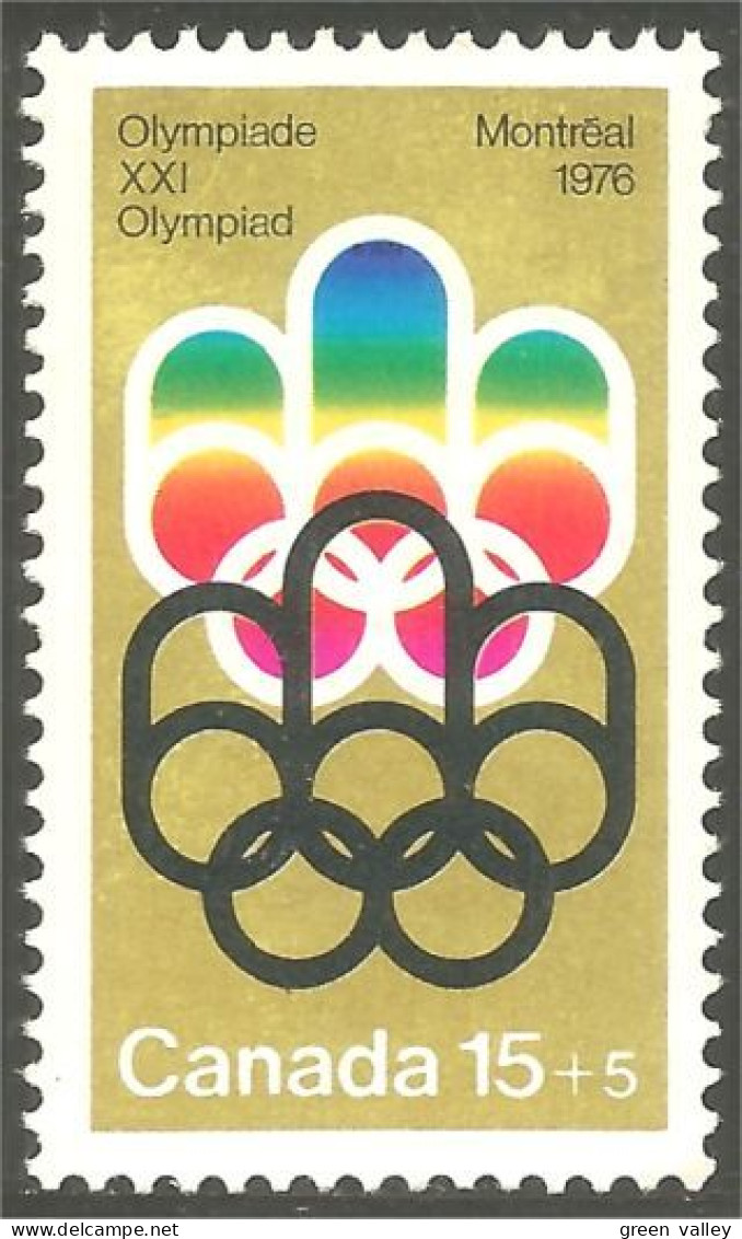 Canada 15c+5c Jeux Olympiques Montreal 1976 Olympic Games MNH ** Neuf SC (CB-03b) - Ungebraucht