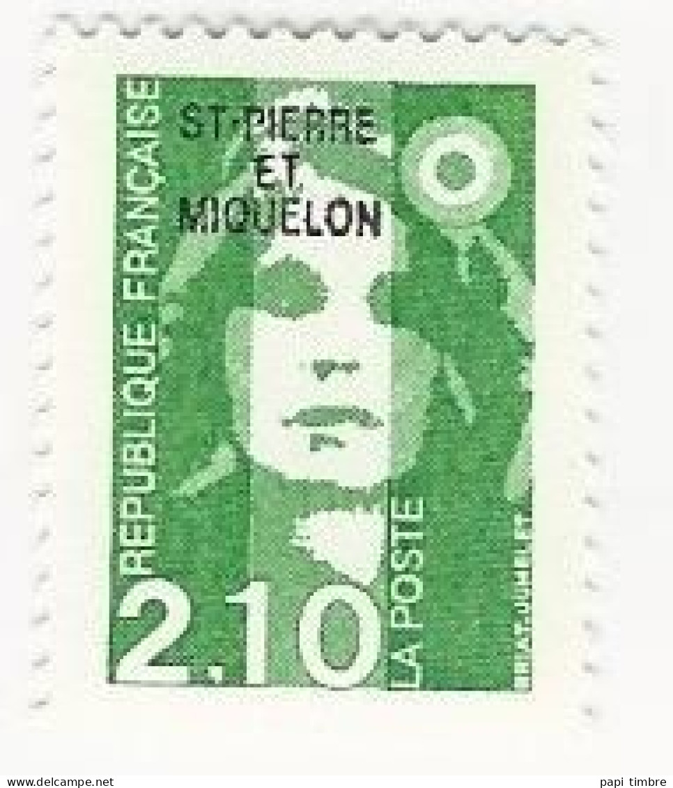 SPM-1990-Marianne Du Bicentenaire  - N° 517 ** - Ongebruikt