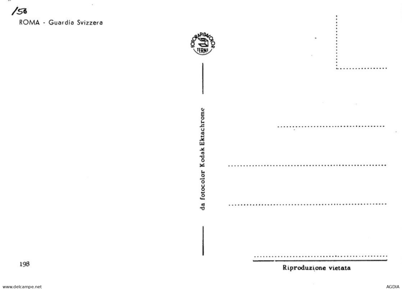 ROME, IT - GARDE SUISSE - GUARDIA SVIZZERA - ÉDIT. KODAK EKTACHROME - - Andere Monumenten & Gebouwen