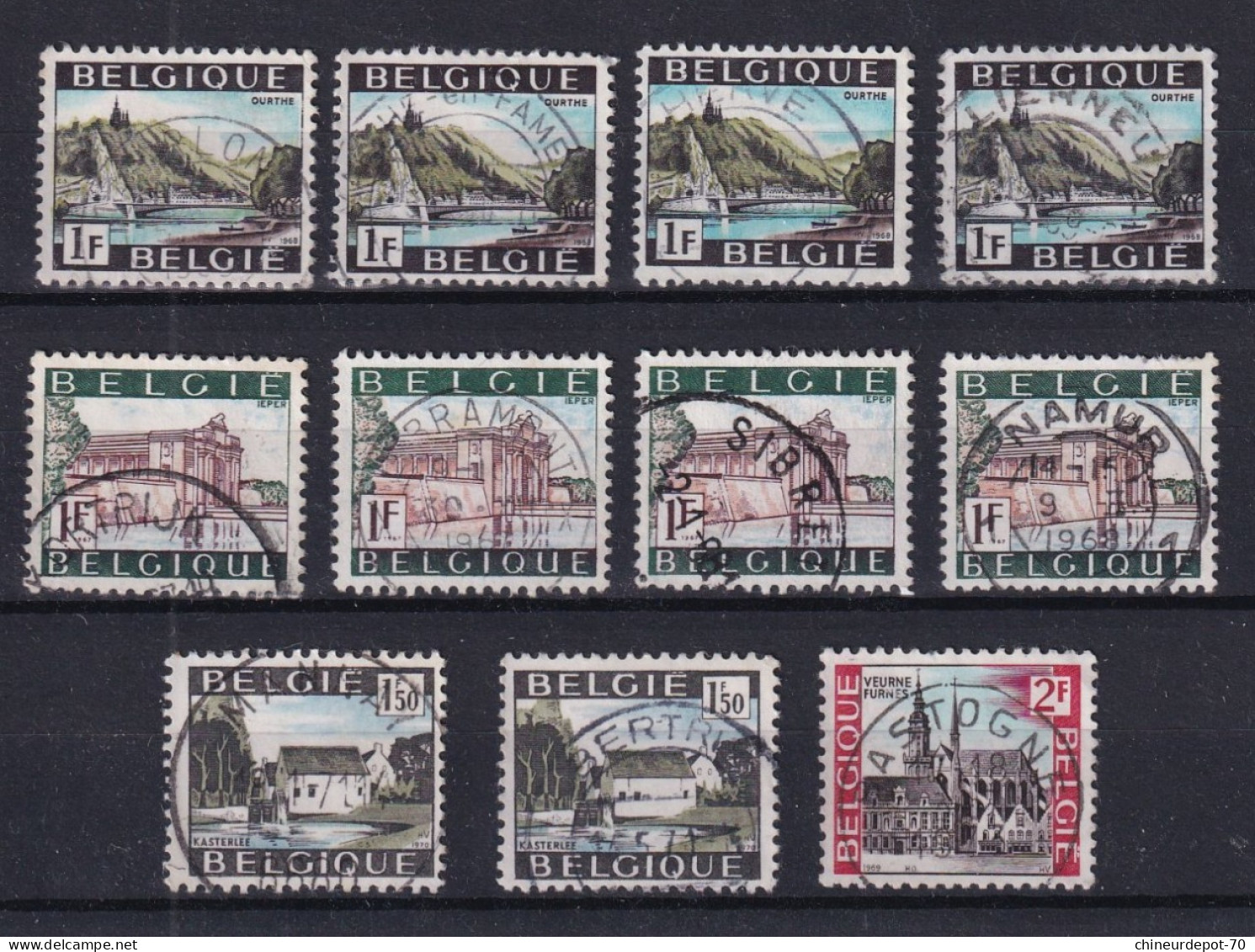 Timbres  Belgique België Belgiums - Altri & Non Classificati