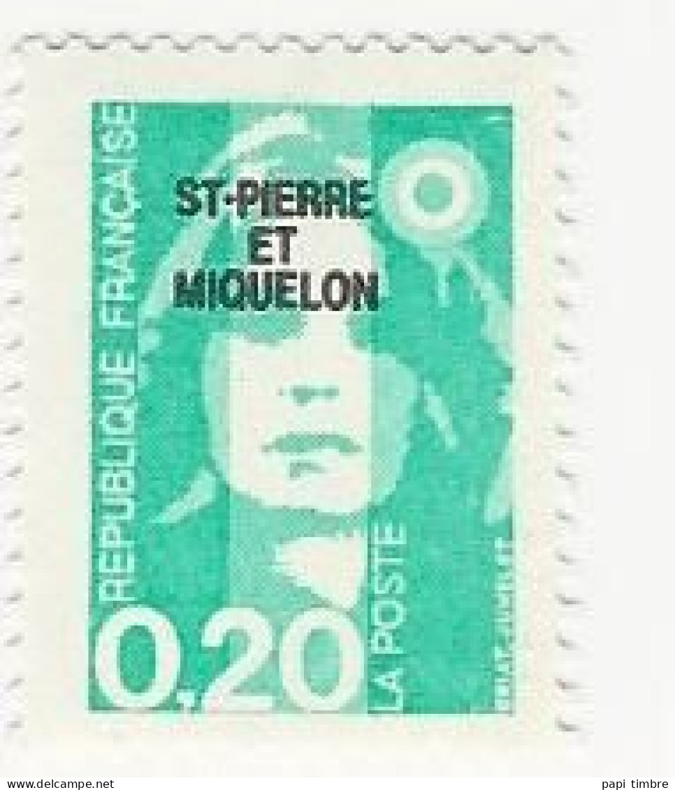 SPM-1990-Marianne Du Bicentenaire  - N° 515 ** - Ongebruikt