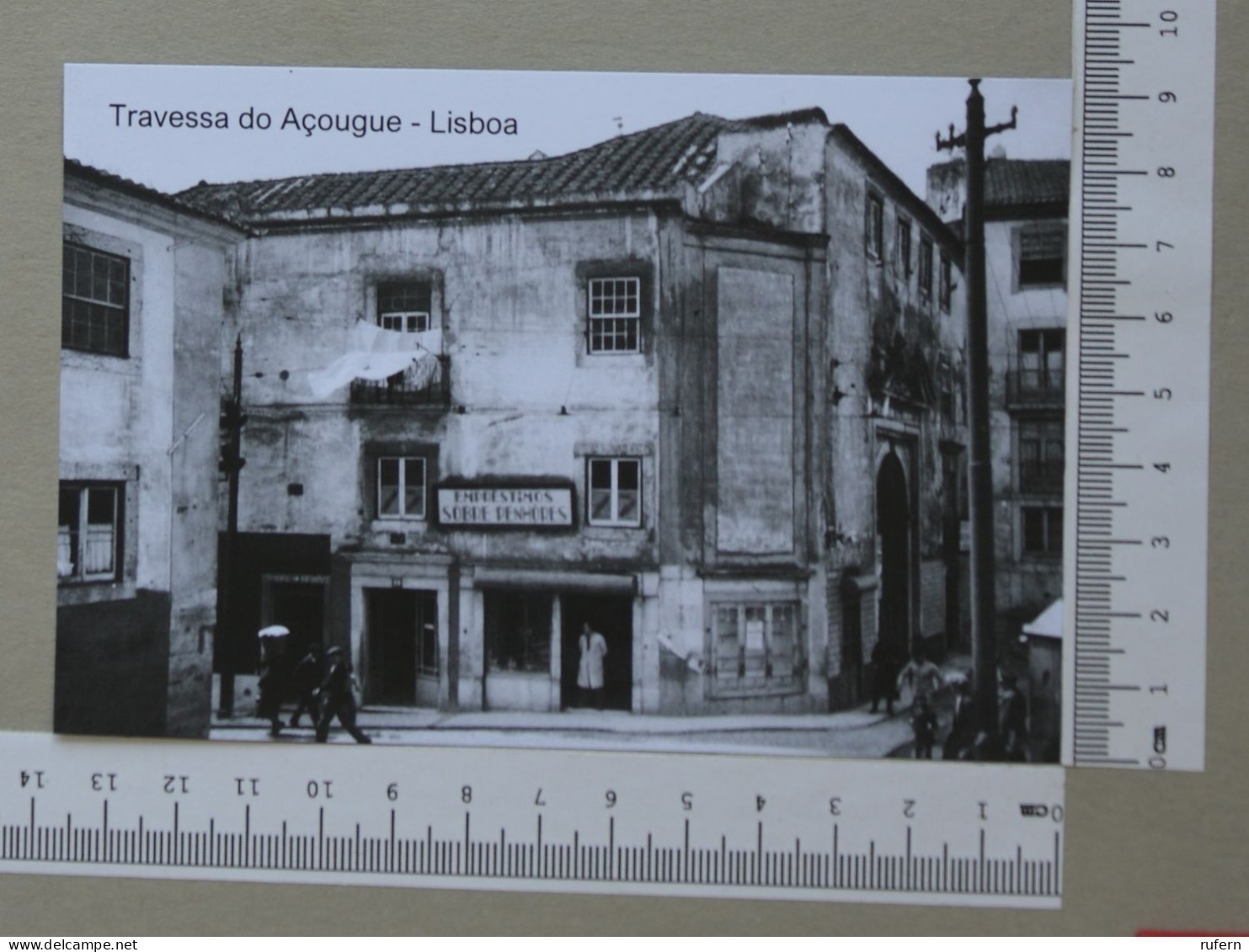 PORTUGAL  - TRAVESSA DO AÇOUGUE - LISBOA - 2 SCANS  - (Nº59099) - Lisboa