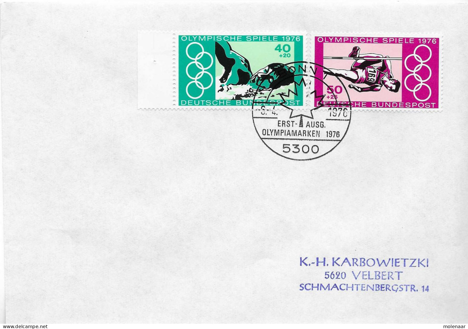 Postzegels > Europa > Duitsland > West-Duitsland > 1960-1969 > Brief  Met 886 En 887 (17351) - Cartas & Documentos