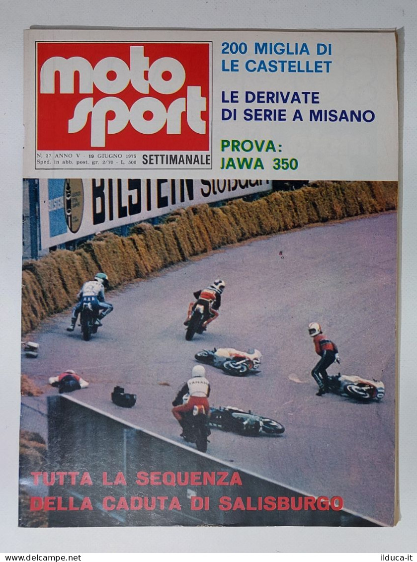44626 Moto Sport 1975 A. V N. 37 - Jawa 350; Misano; Castellet - Engines