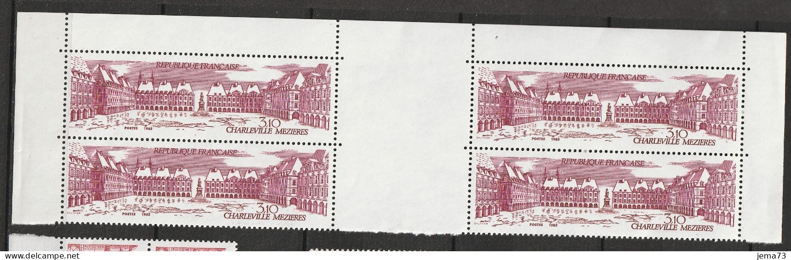 N° 2288 Charleville-Mézières : Beau Bloc De 4 Timbres Neuf Impeccable: - Unused Stamps