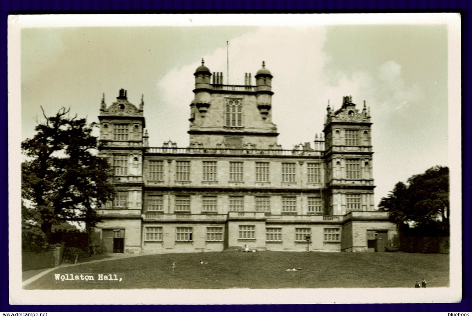 Ref 1650 - Real Photo Postcard - Wollaton Hall Nottingham - Nottingham