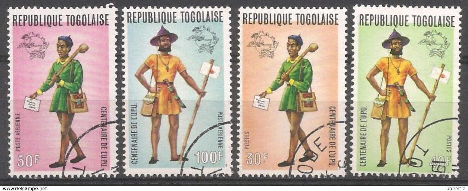 Togo 1974 U.P.U. Centenary Y.T. 807/808+A224/225 (0) - Togo (1960-...)