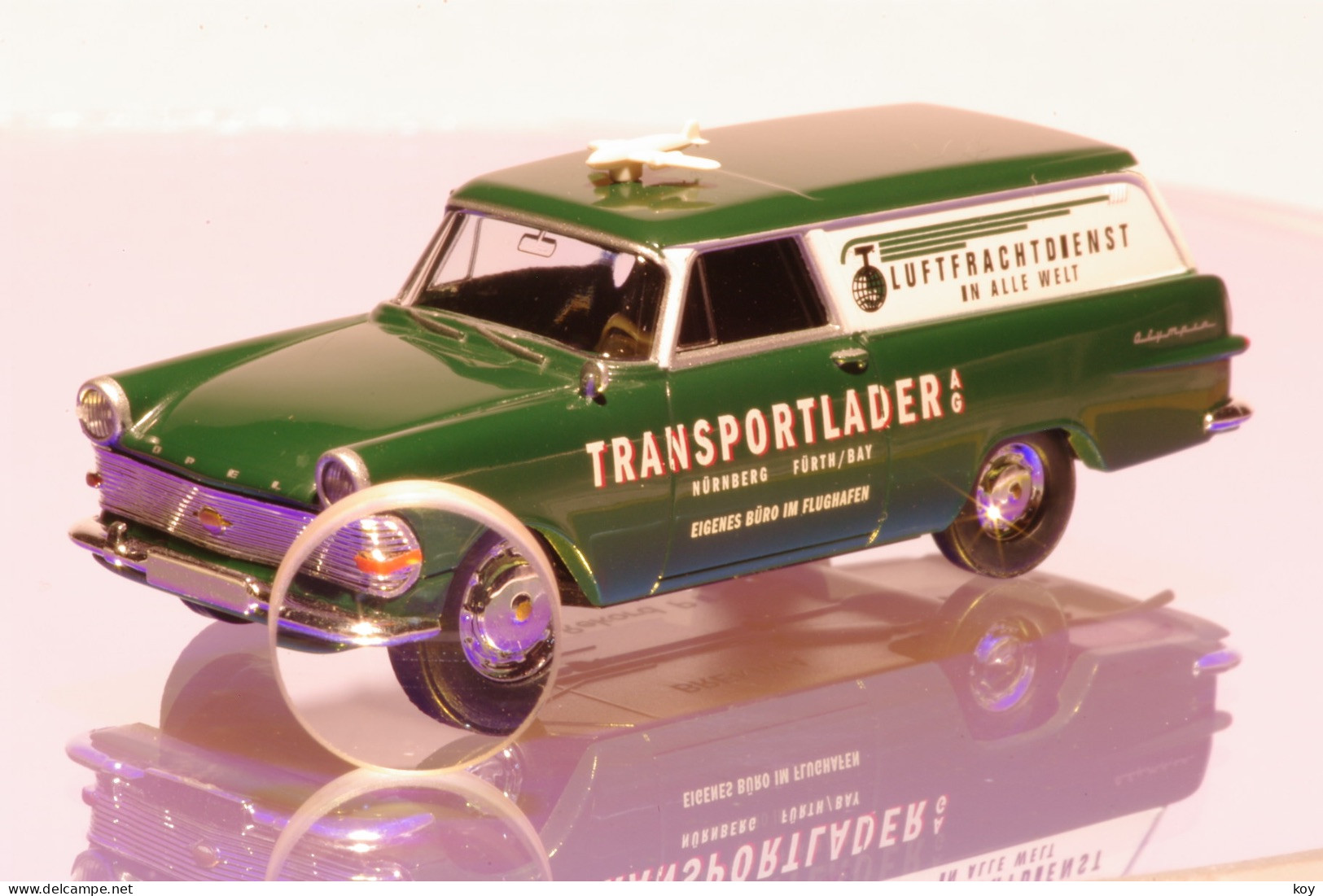 Opel Olympia Luftfrachtdienst  # Herpa - Echelle 1:87