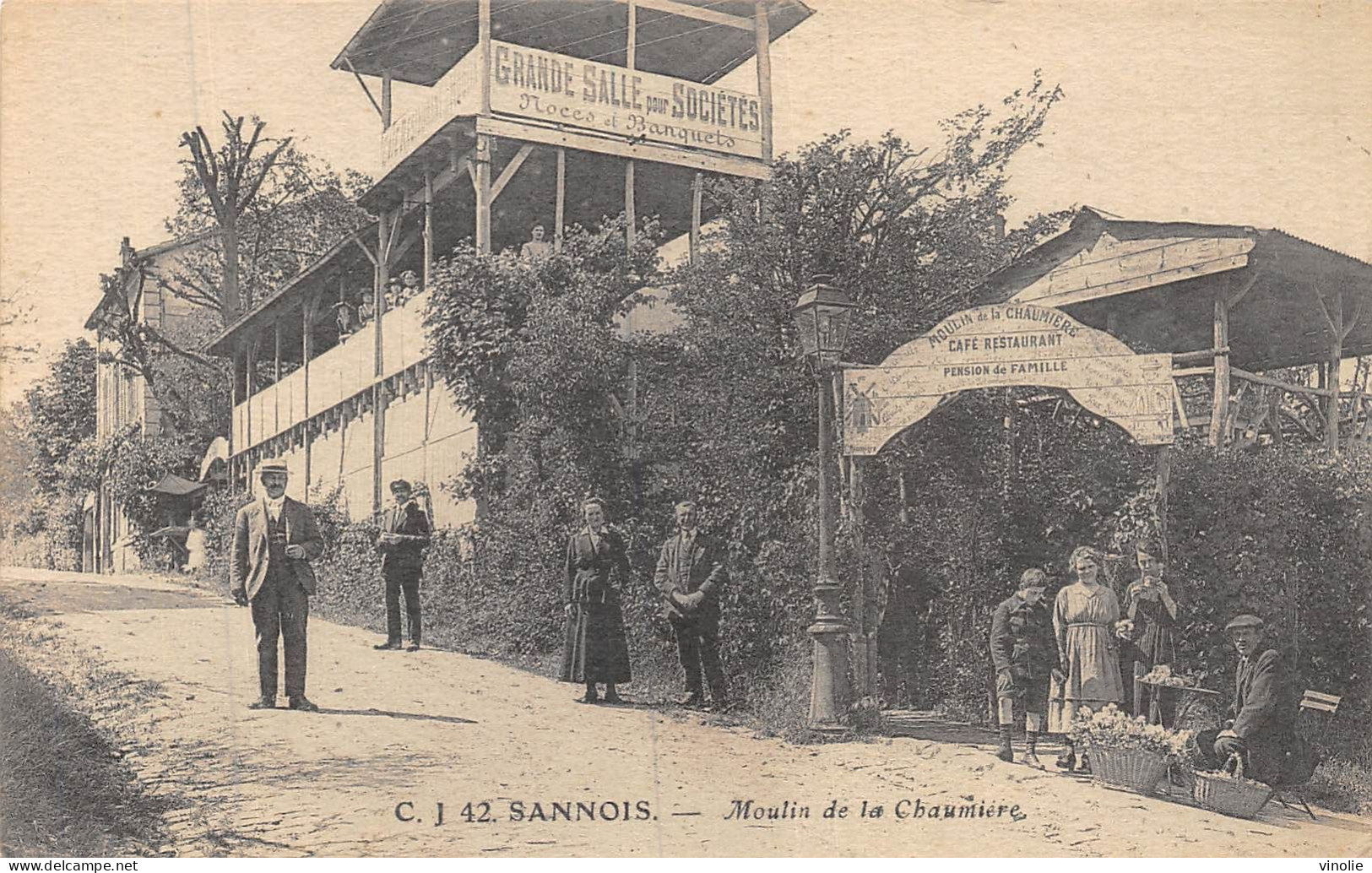 P-24-Mi-Is-1358 : SANNOIS. LE  MOULIN DE LA CHAUMIERE - Sannois
