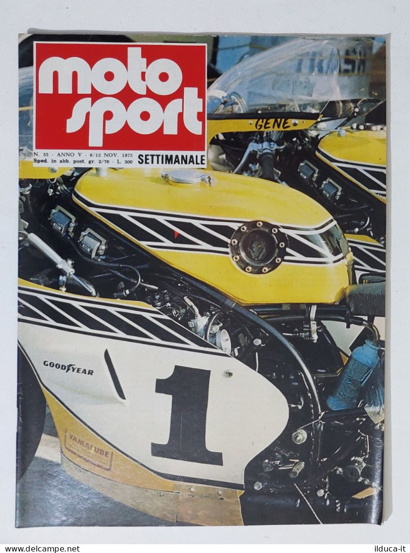50593 Moto Sport 1975 A. V N. 55 - Maico 250 Cross; Yamaha - Engines