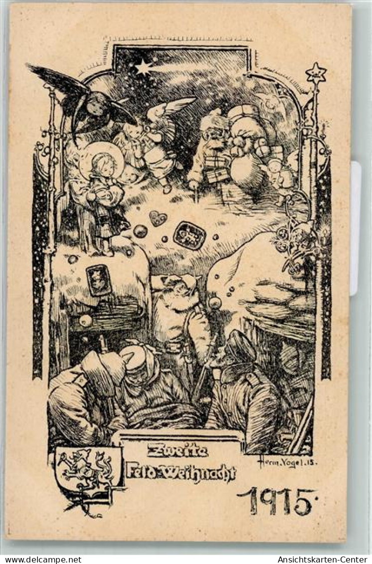 39164207 - Zweite Feld-Weihnacht 1915 - Den Kameraden Der 6. Armee - Ausstellungen