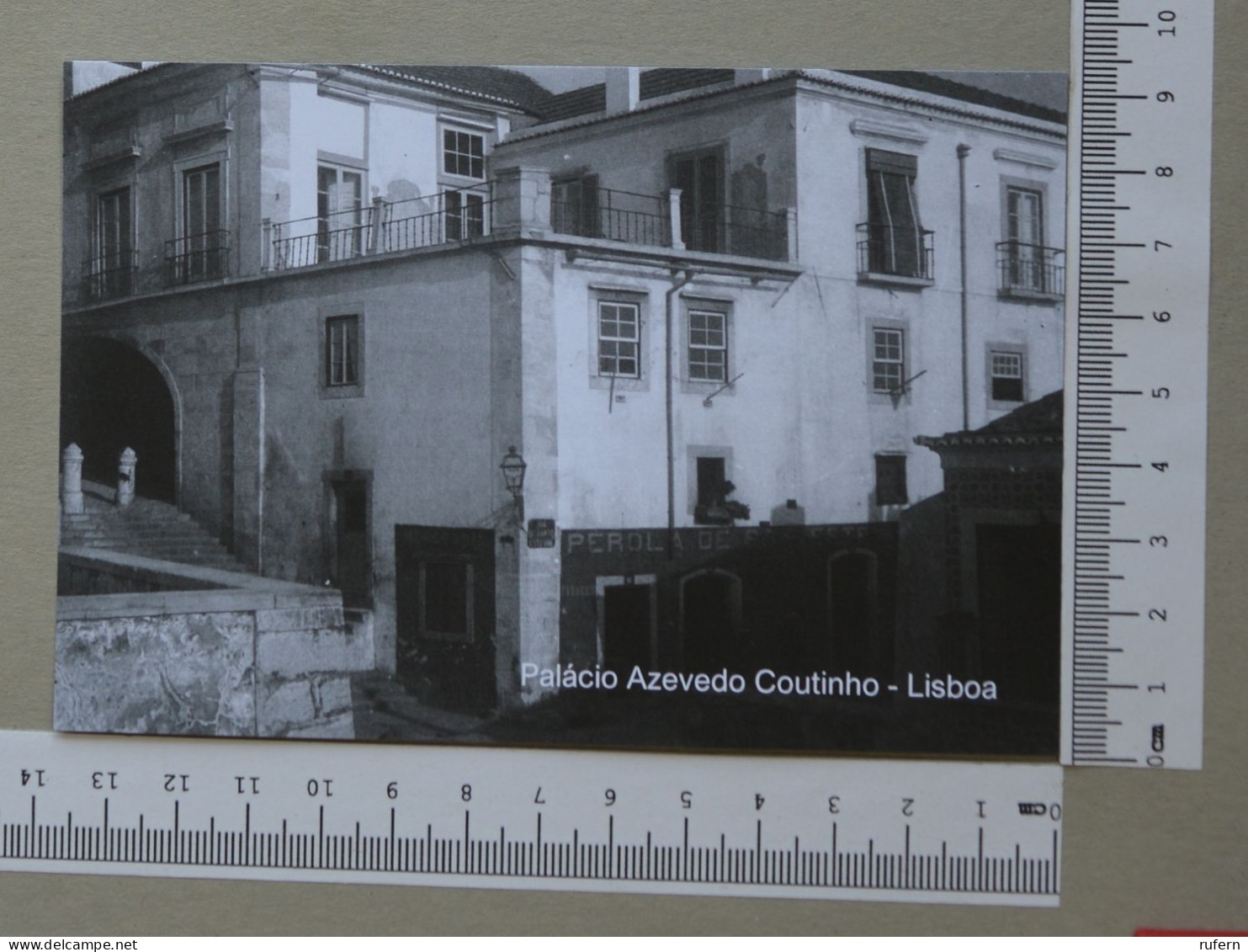 PORTUGAL  - PALÁCIO AZEVEDO COUTINHO - LISBOA - 2 SCANS  - (Nº59108) - Lisboa
