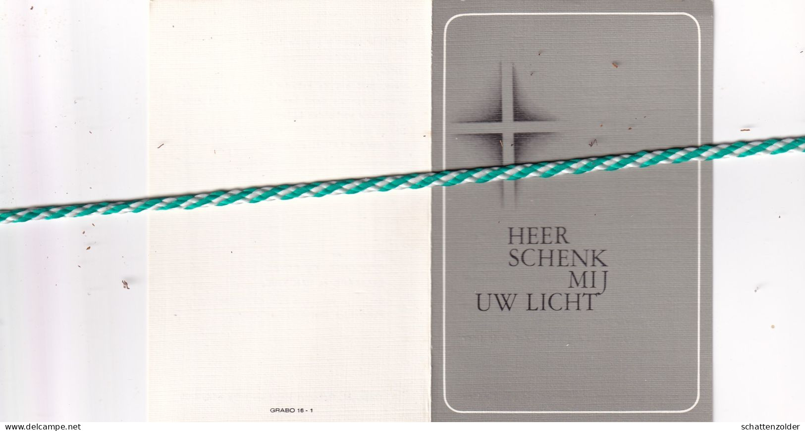 Adriana Schoones-De Gryse, Zevenbergen (Nl) 1903, Knokke-Heist 1982 - Obituary Notices