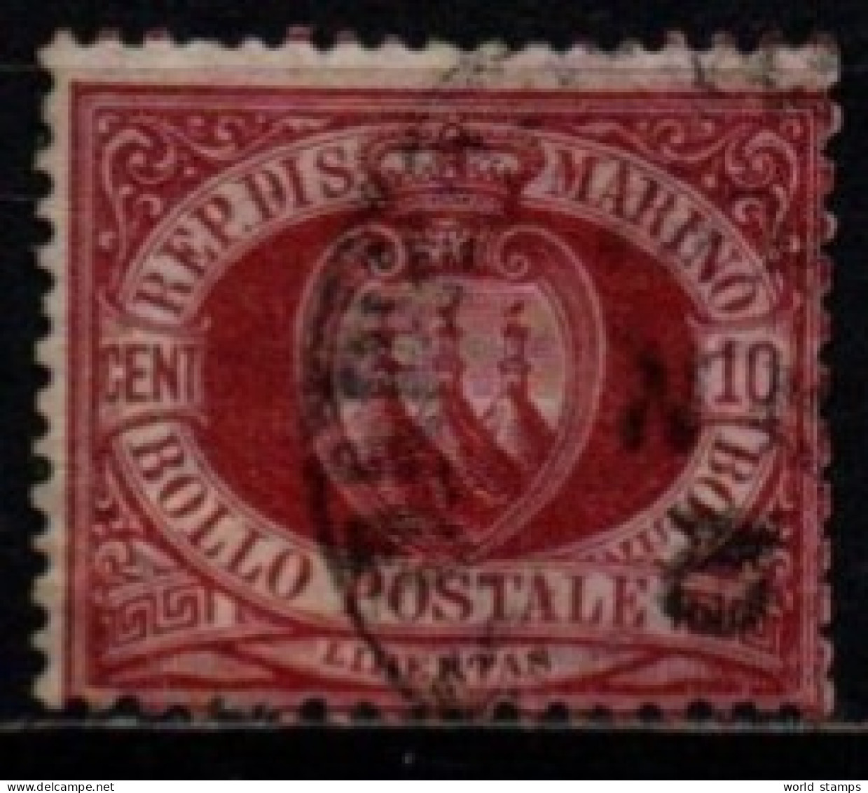 SAINT-MARIN 1895-9 O - Used Stamps