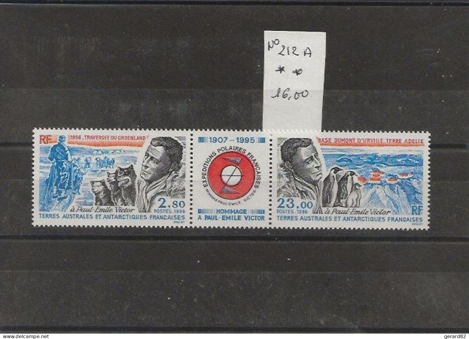 TAAF     TRIPTYQUE   N° 212A   N** - Unused Stamps