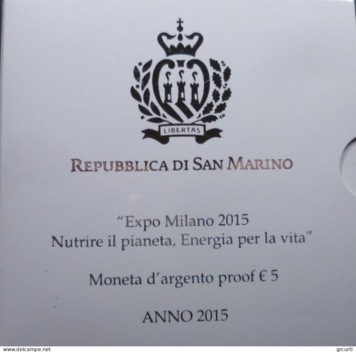 San Marino - 5 Euro 2015 - Expo Milano - UC# 207 - San Marino