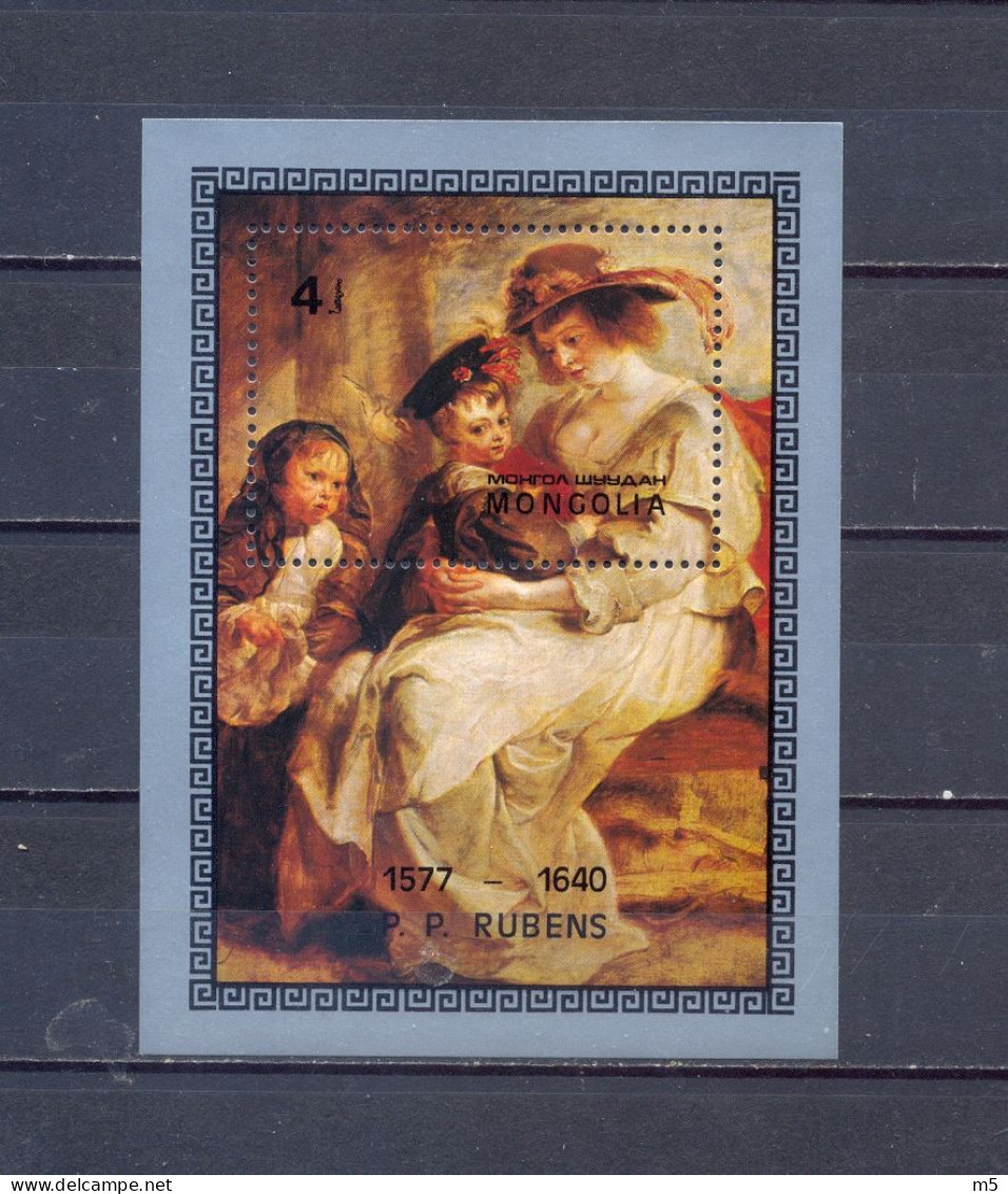 MONGOLIA - MNH - PAINTING - RUBENS -  MI.NO.BL 50 - CV = 5 € - Rubens