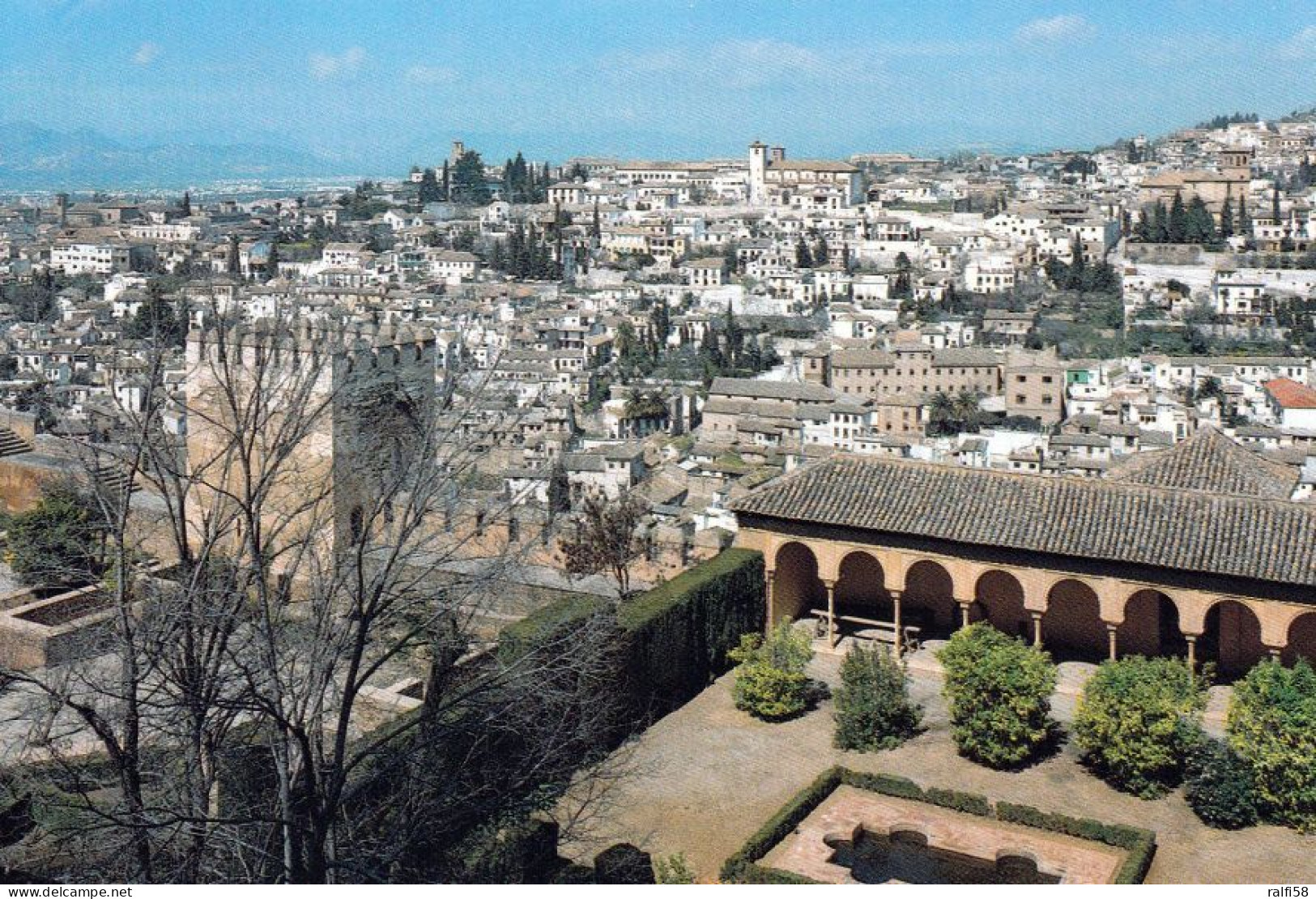 1 AK Spanien * Blick Auf Albaicín Das älteste Stadtviertel Von Granada, 1994 Als Erweiterung UNESCO - Weltkulturerbe * - Granada