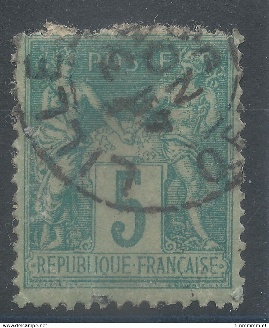Lot N°83269   N°75, Oblitéré Cachet à Date De LILLE  "Qer-PL.-St-MARTIN" - 1876-1898 Sage (Type II)