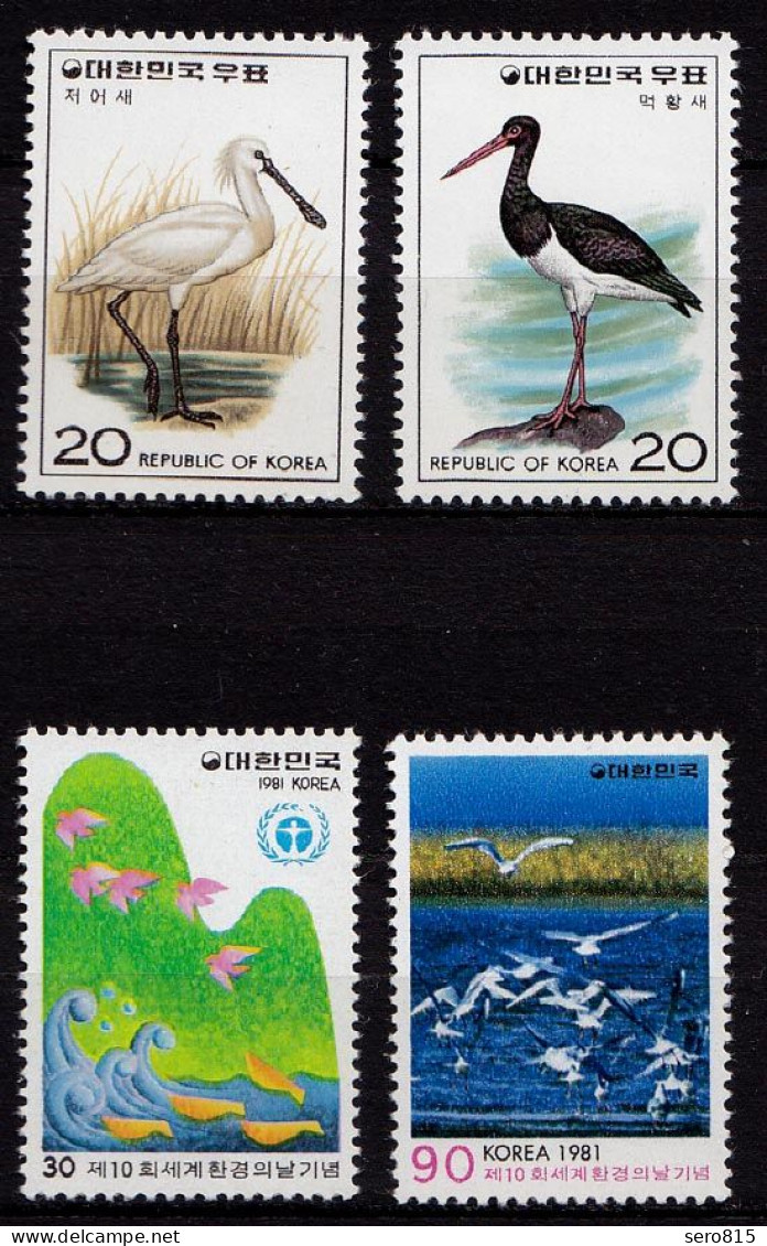 Korea  Vögel Birds Tiere Wildlife  **  (9651 - Storks & Long-legged Wading Birds