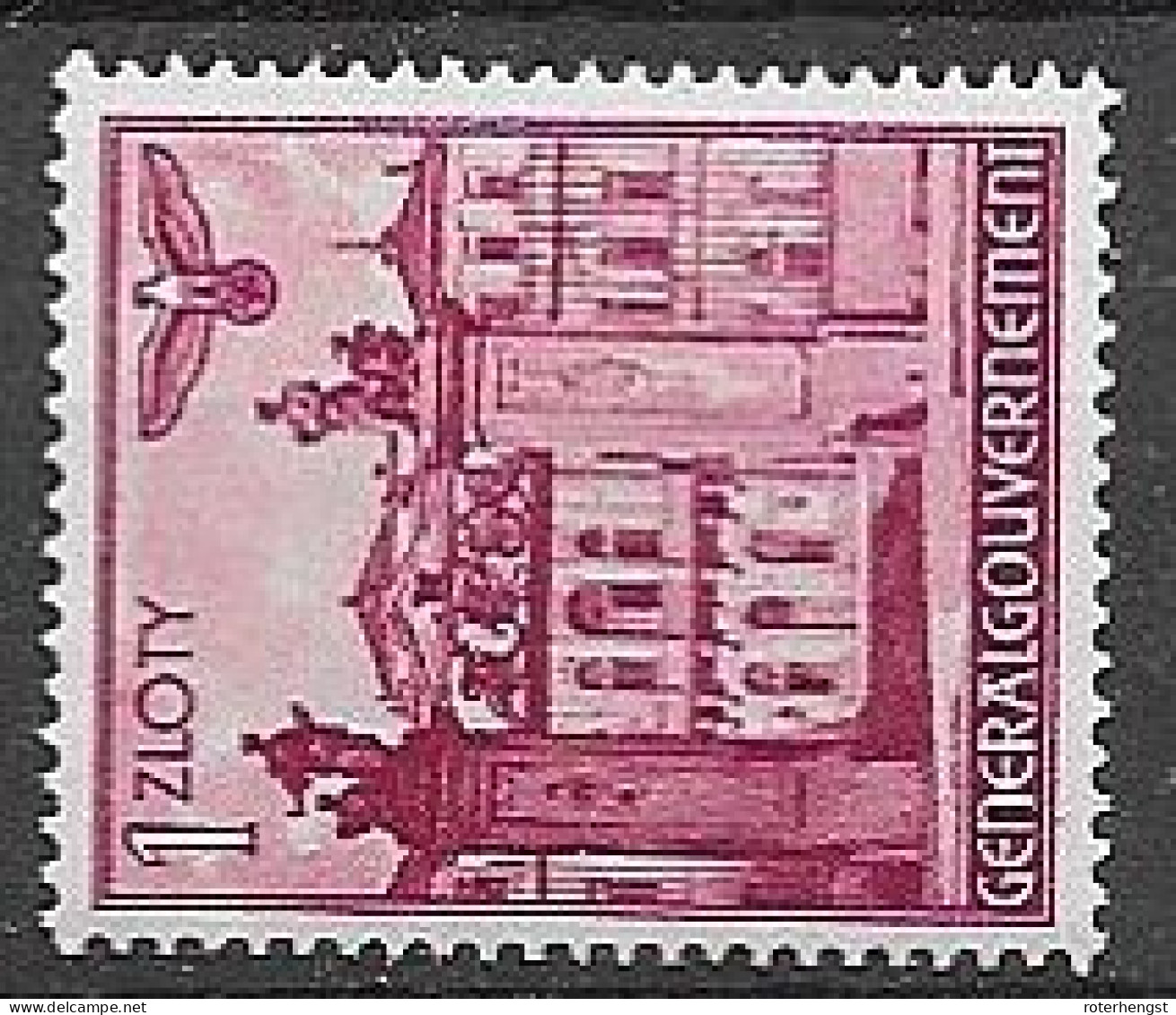 Generalgouvernement Mh * 1940 Best From Set - Occupation 1938-45