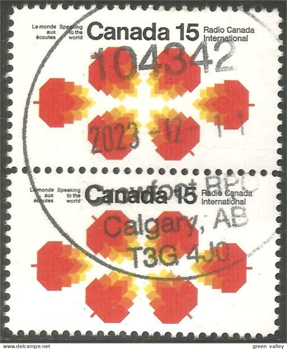 951 Radio Canada International Paire (482d) - Télécom