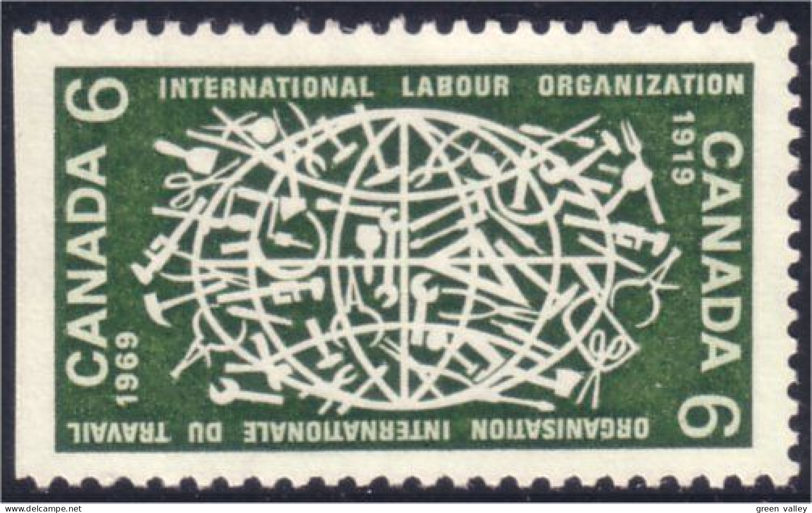 951 Canada Labour ILO OIT Travail MNH ** Neuf SC (332) - IAO