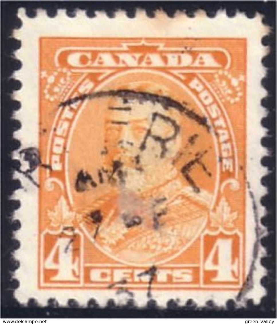 951 Canada 1935 4c Orange George V TB-VF (274) - Oblitérés
