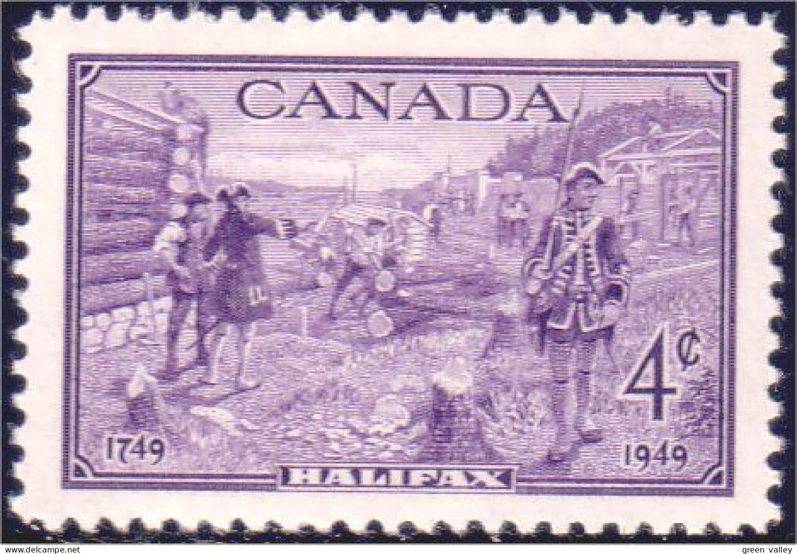 951 Canada 1949 Fondation Halifax Founding MNH ** Neuf SC (142) - Nuovi