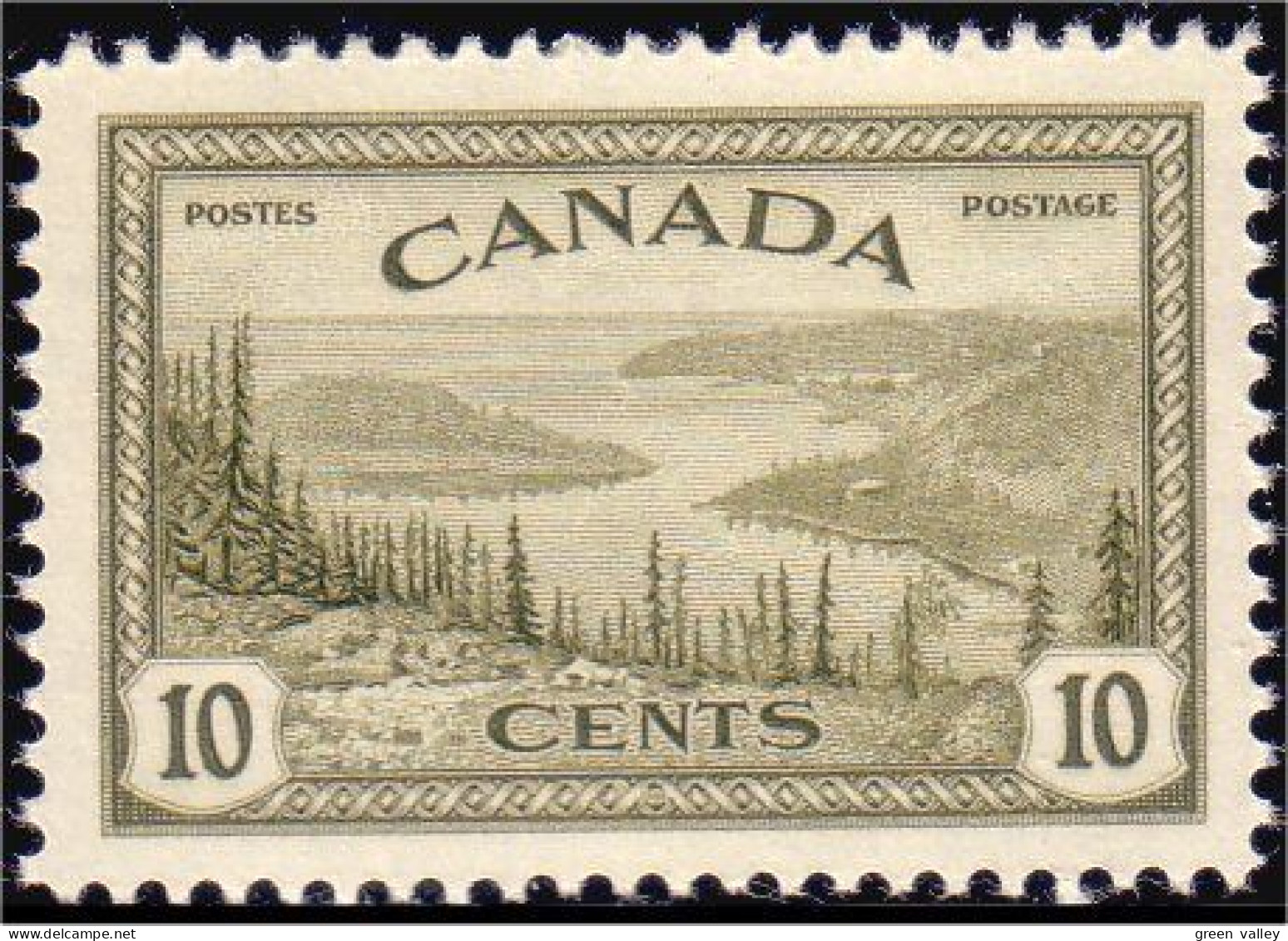 951 Canada 1946 Great Bear Lake MNH ** Neuf SC (31) - Neufs